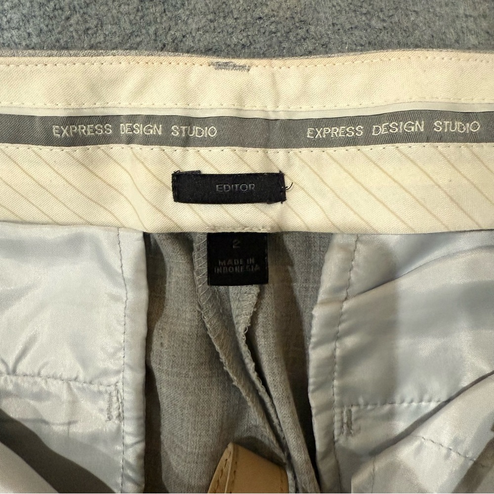 Express Grey Dress Pants - Picture 5 of 9